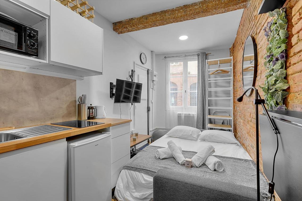 Getaway For 2 Beautiful Studio Near The Garonne Toulouse Dış mekan fotoğraf